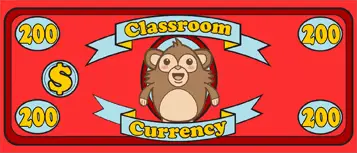 Classroom Currency $200