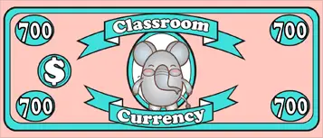 Classroom Currency $700