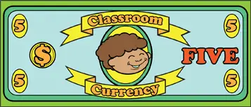Classroom Currency $5