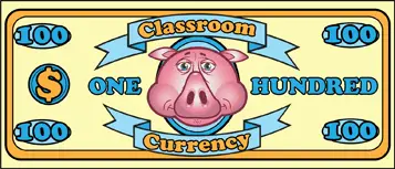Classroom Currency $100