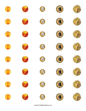 Coin Worksheet