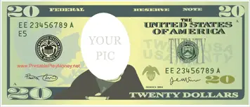 Your Pic Twenty Dollars