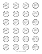 Canadian Quarter Reverse Colorable