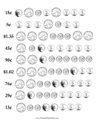 Color In Mixed Coins