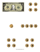 Counting Dollars Worksheet