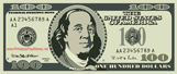 Mini-Hundred Dollar Bill