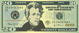 Mini-Twenty Dollar Bill